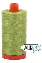 Aurifil Mako 50wt Cotton 1300 m 1422 yd. spool - 1231 Spring Green